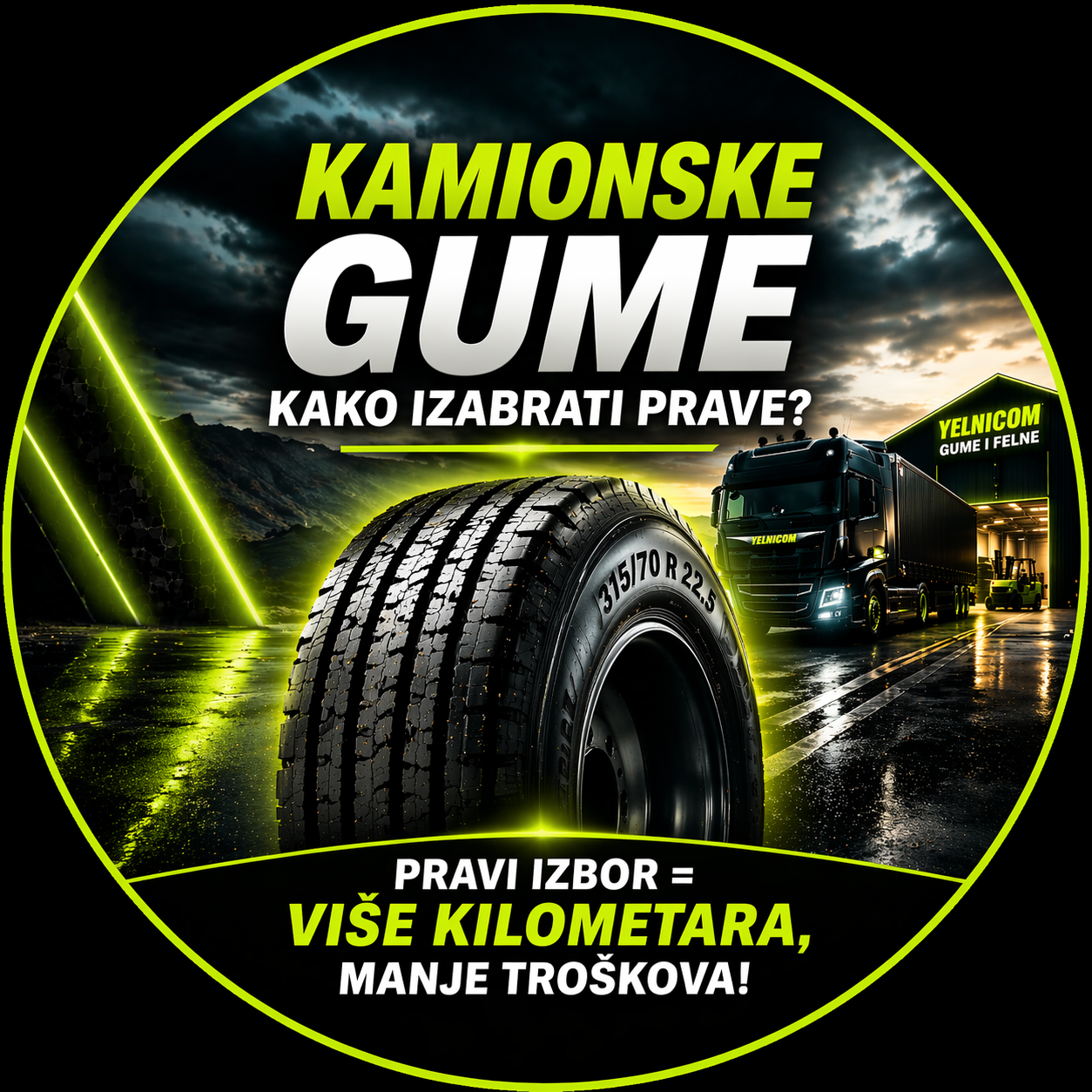 Kako izabrati prave gume za kamion i povećati kilometražu?